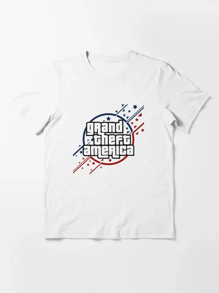 2023 fashion Grand Theft Auto Vice City Gta Game TShirts Men T Shirts Big Tall Pure Round Neck Tee San Andreas V IV GTA 5 Shirts