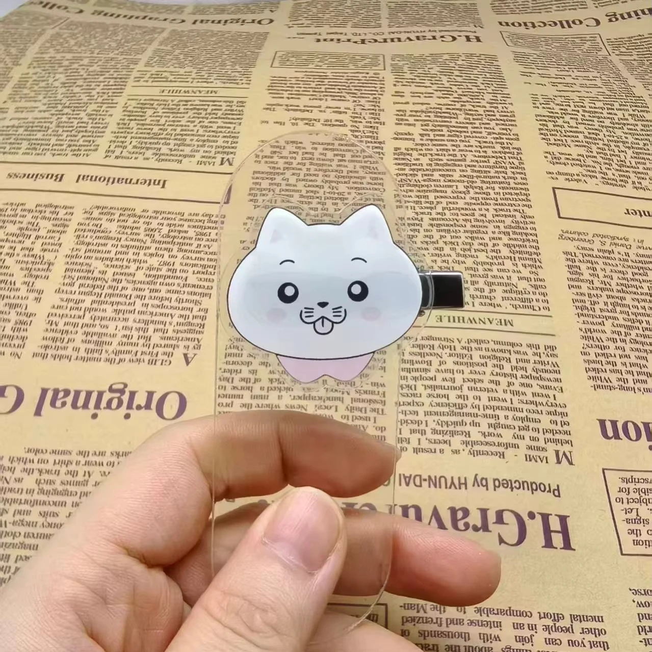 2pcs The Summer Hikaru Died Hairclip Anime Yoshiki Hikaru Cosplay Acrylic Cute Cat Hairpin For Girls Daily Decor Collection Gift view 3