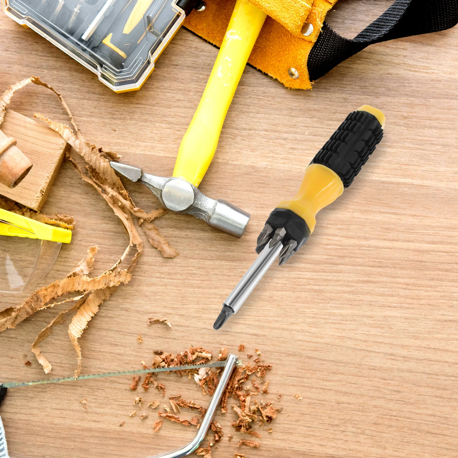 

Multifunctional Screwdriver Set Hidden Storage Safe Cash Container Metal Hider Creative Bolt Bottle Compact Discreet Place