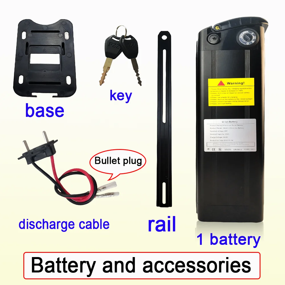 Higher Quality 48V 30AH/30000mAh Silver fish Lithium Ion High Power 250W 500W 750W 1000W 48V 30AH 18650 BatteryPack+charger
