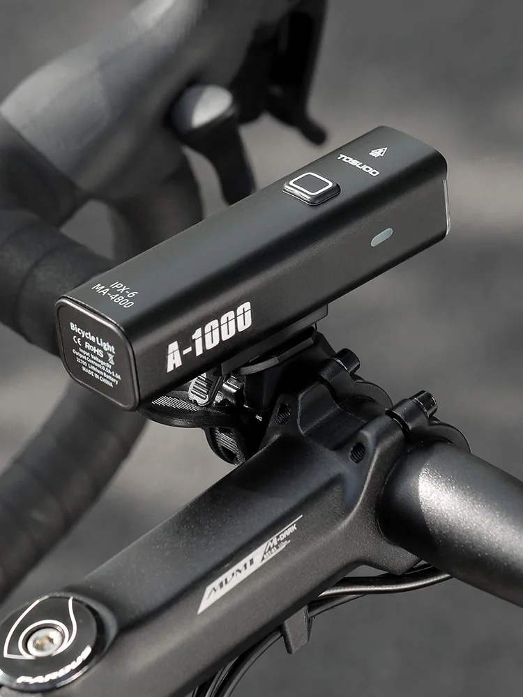 AliExpress TOSUOD Bicycle Headlight 1000LM/1200LM/1500LM Type-C Handlebar Front Lights 4800mAh Flashlight Warn Aluminum Alloy Cycling Lamp