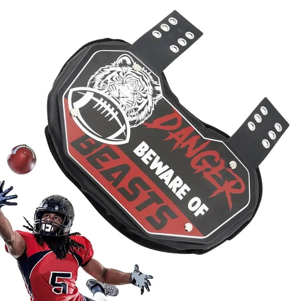 

Football Backboard Rugby Back Pads Universal Fit Lightweight with Padding Rear