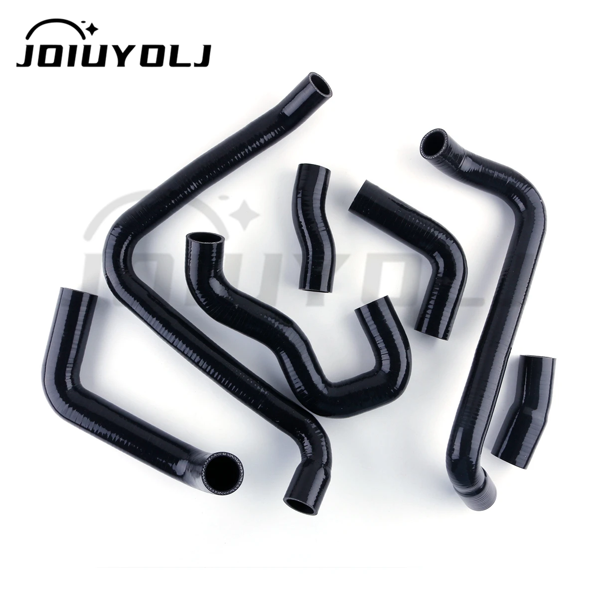 For Lotus Esrit SE S4 S4S 300 GT3 1989-1999 7PCS Silicone Radiator Coolant Hose Pipe Kit