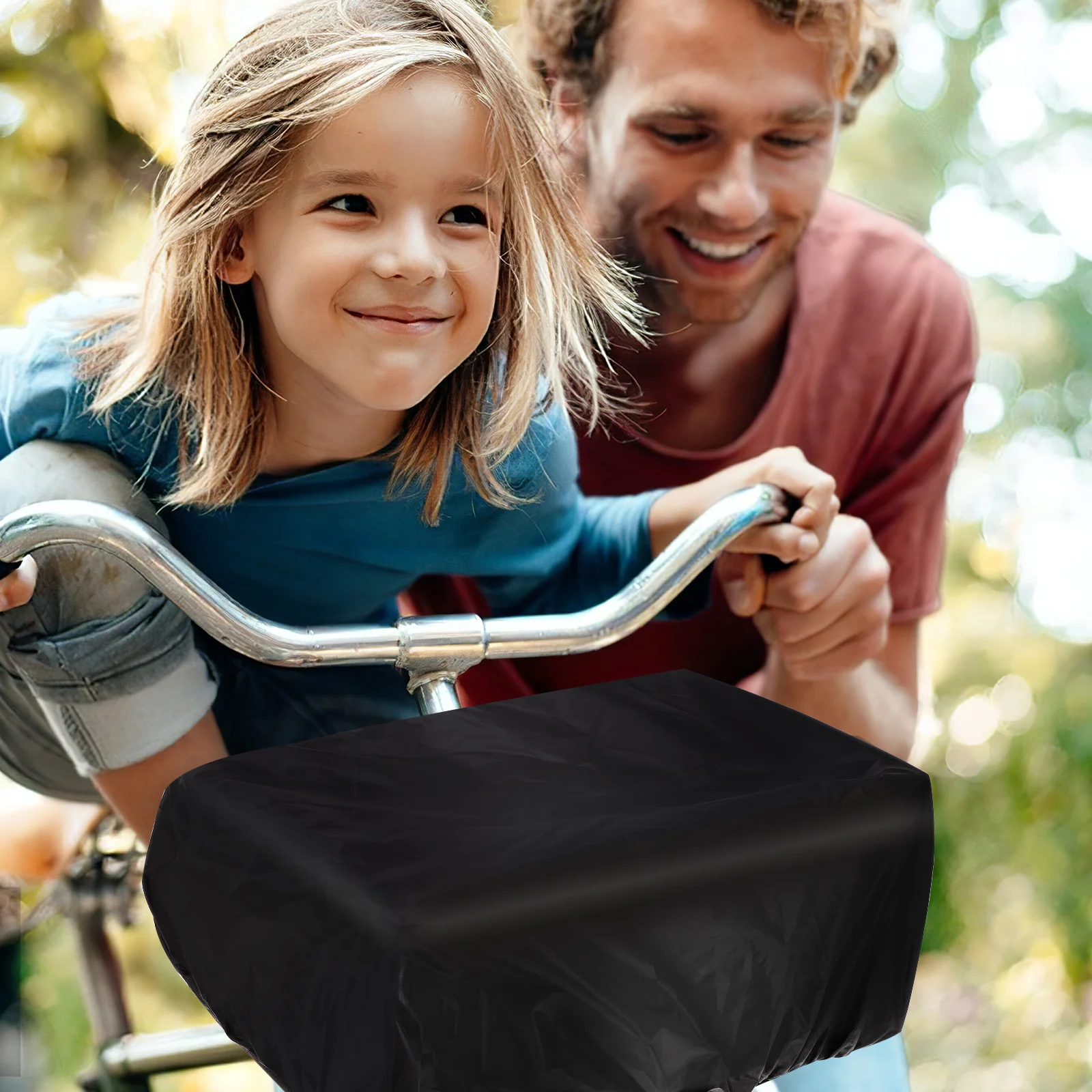 

2Pcs Electric Bike Basket Cover Waterproof and Uv Resistant Bike Basket Protective Cover for Cycling Rain Debris Sun Protection