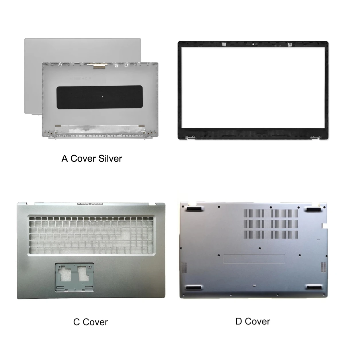 

laptop for aspire A317-33 A317-53 A317-53G A317-58G A517-56G screen top cover, screen frame palm rest bottom shell ABCD Cover