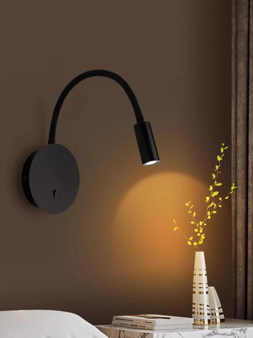 

Bedside Spotlights Reading Lights Bedroom Lights Simple Modern Creative Hallway Hotel Rooms Living Rooms Background Wall Lights