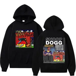 Limited Snoop Dogg Album Graphic Hoodie Men's Clothing Hip Hop Rap Style Pullovers Hooded Male Harajuku Gothic Retro Sweatshirts