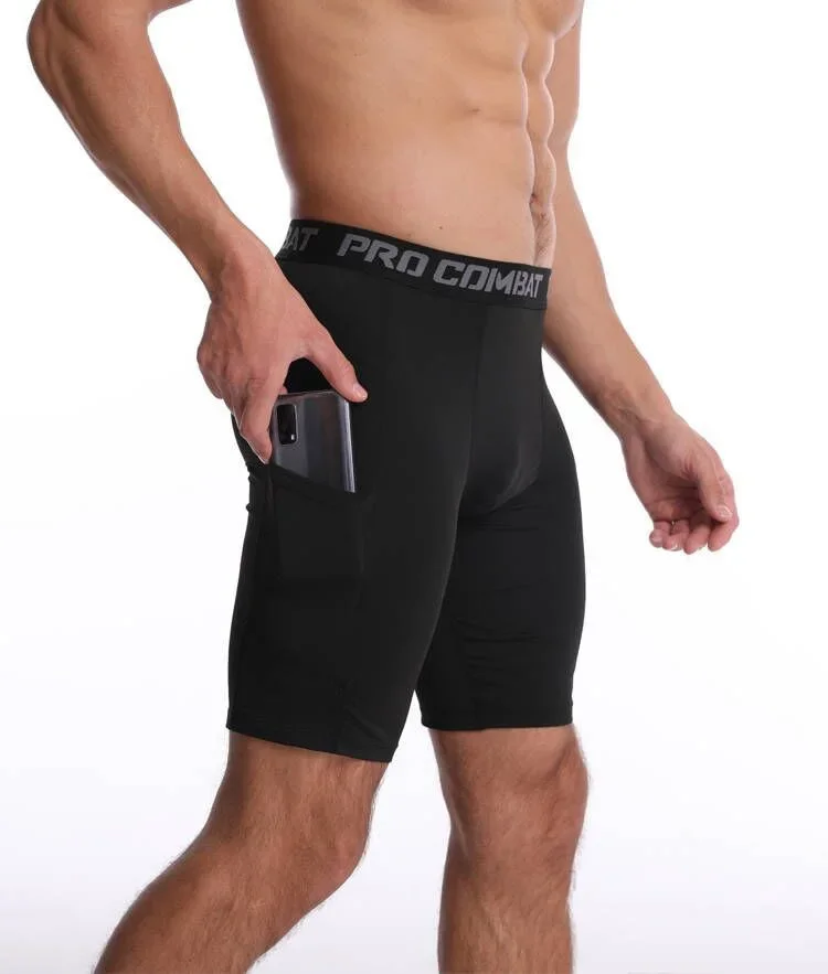 شورت رياضي للجري 2025، يمكنه حمل الهاتف المحمول، مما يجعل الرياضة أكثر استمتع بها