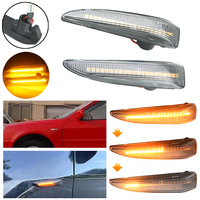 LED Car Dynamic Side Marker Blinker X Light Turn Signal Lamp for Mitsubishi Lancer / Evolution X 2008-2018 (Evo X)