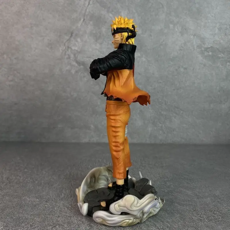 Figura de acción de Naruto Uzumaki para niños, Kit de modelo terminado de Pvc, estatua de colección de Robot, adorno, juguete de regalo, nuevo