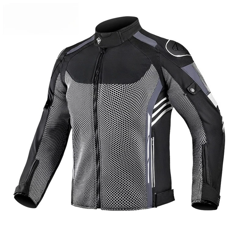 Cycling suit, men's four-season universal racing car, anti-drop knight equipment, locomotive off-road breathable suit