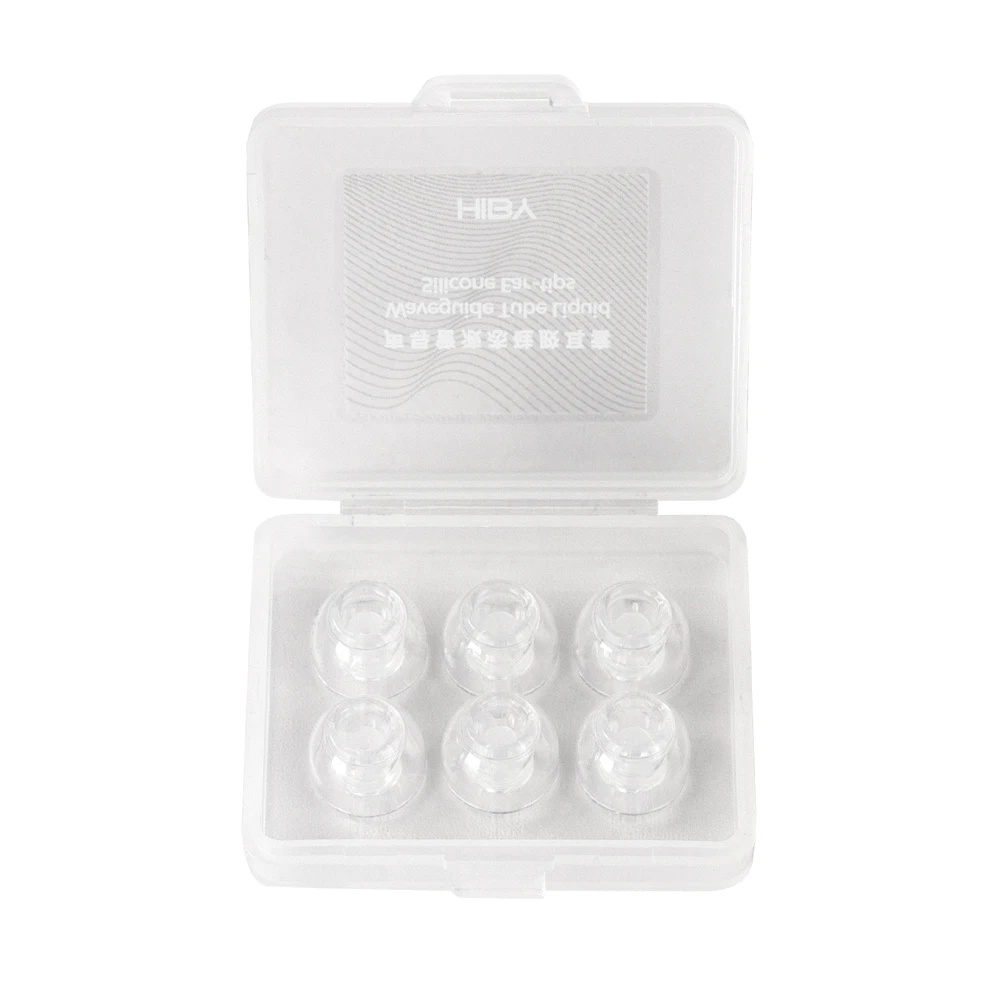 HiBy WG02 Wave Guided Liquid Silicone Eartips Earbuds (3 Pairs) for In-ear IEM Earphone Accessories image 2