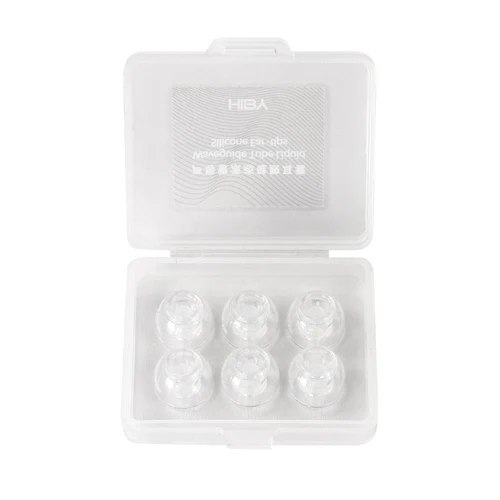 Imagen 2 del producto HiBy WG02 Auriculares de silicona líquida guiados por ondas (3 pares) para accesorios de auriculares intrauditivos IEM