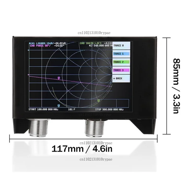 4.0‑inch Touchscreen 3G Vector Network Analyzer SAA‑2N NanoVNA V2 Analyzer