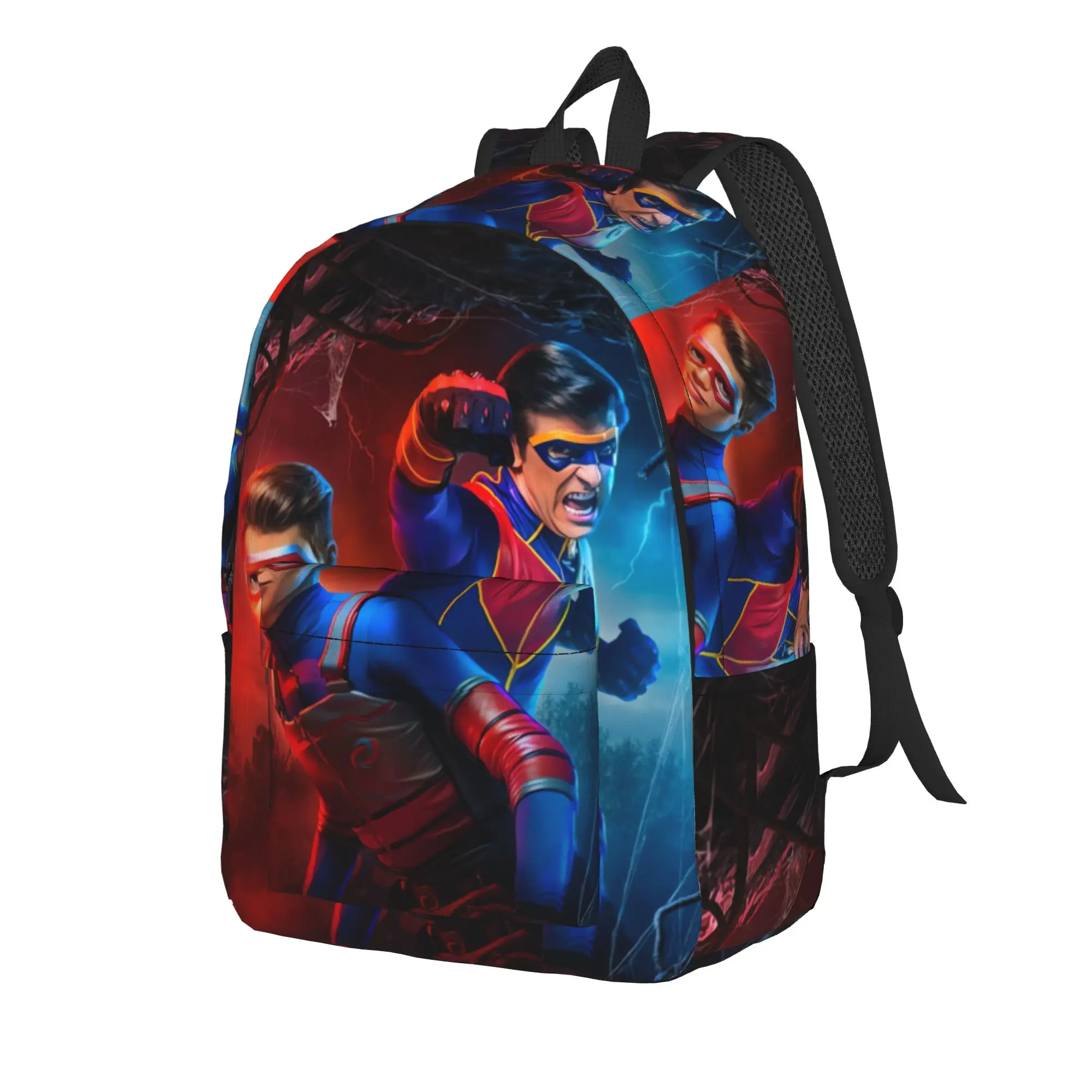 Henry Danger Secret Identities Backpack  Stylish Backpacks Student Cycling Soft High School Bags High Quality Rucksack