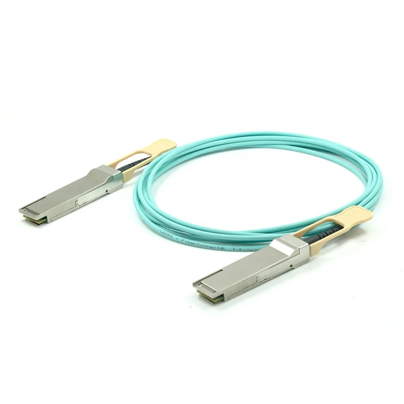 

High Quality AOC Cable Fiber Optic Patch Cord 100G QSFP28 To QSFP28 Transceiver Module Active Optical Cable Multimode AOC Jumper