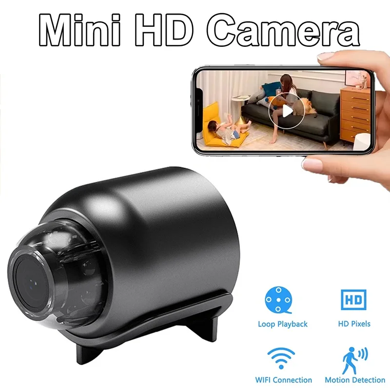 Mini Camera 1080P HD Clear Night Vision WiFi Wireless Monitoring Camera Motion Detection Wireless WiFi Surveillance Camera Cams