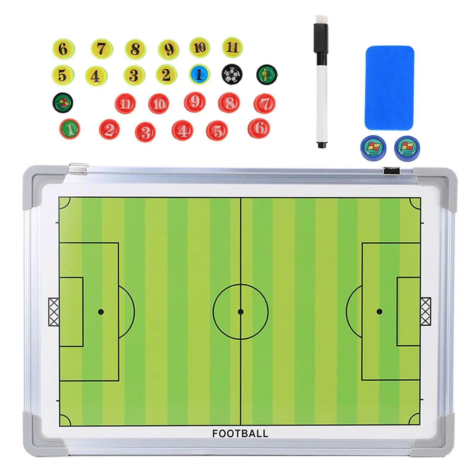 Portable Soccer for coaching Board Tactics for Game Plan Baseball Basketball