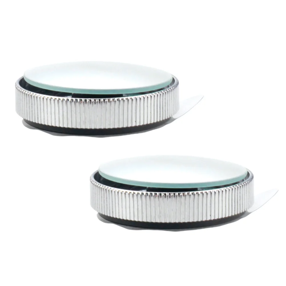 2Pcs Mini Convex Mirror Car 360 Wide Angle Round Paste Rearview Vehicle Side Mirror Driving Safety Aid