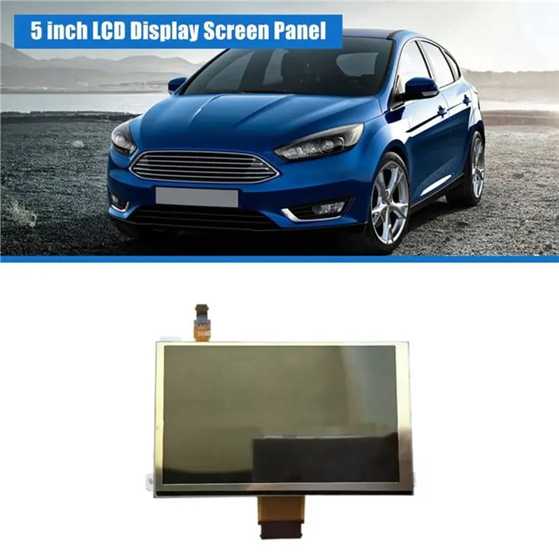 Classy-For Ford Fiesta Focus Kuga Ranger C-Max Compatible 5 Inch LCD Display Screen Panel LQ050T5DG01 Car Navigation DVD Player