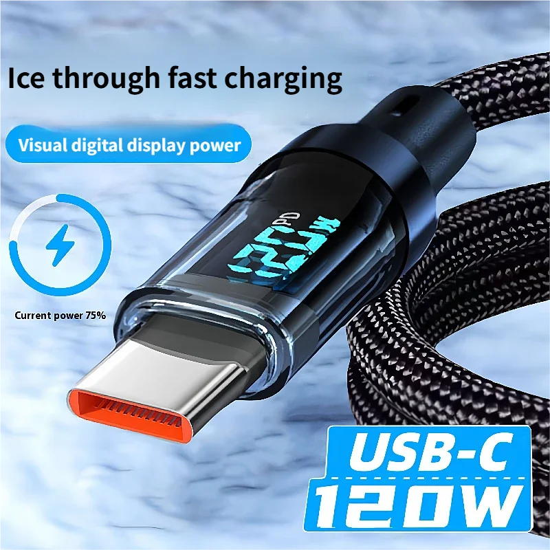 NNBILI LED Display USB-C / USB-A Cable — Best LED display cable pick