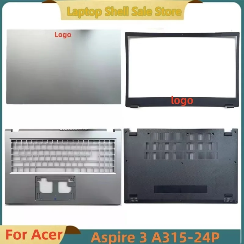 New For Acer A515-58M N23C3 A315-510p-24P N23Q11 LCD Back Cover/ Front Bezel /Laptop Upper Case Palmrest Cover/Bottom Base Cover