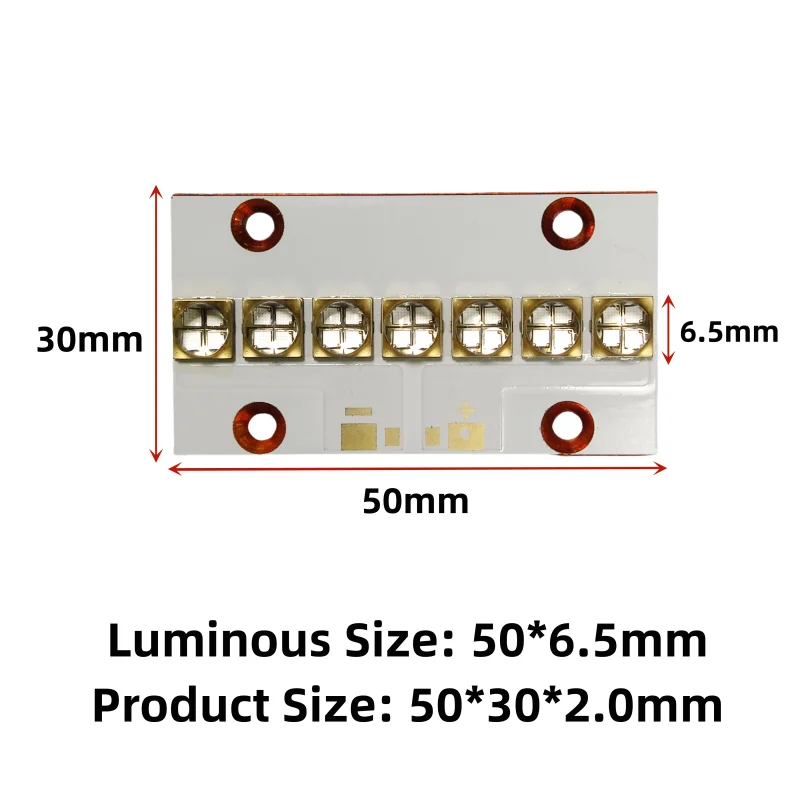 70W uv curing lamp led uv 365nm uv 405nm uv led light 395nm Led module UV parallel light uv lamp for 3D printer