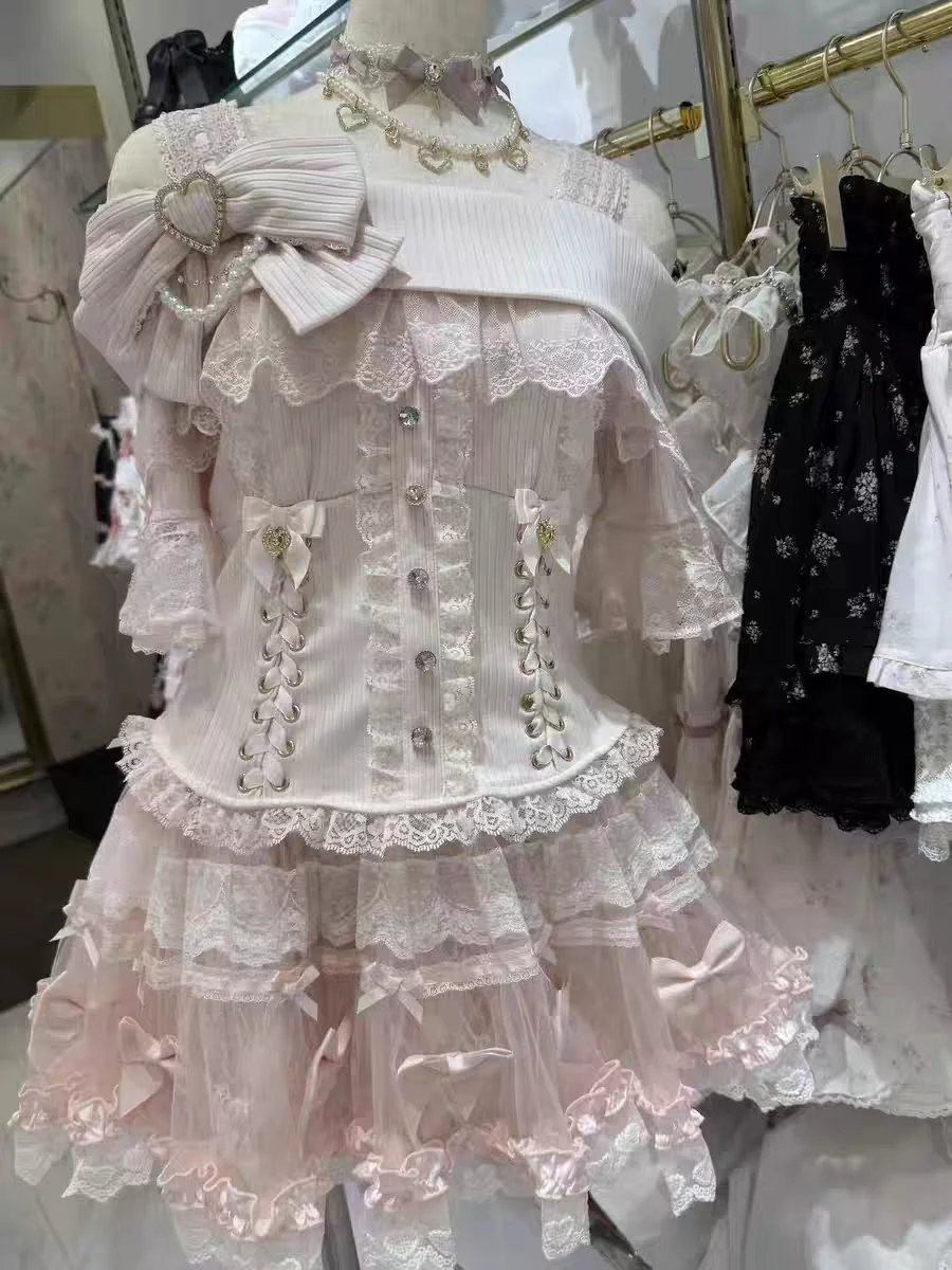 

Sweet Cute Knot oulder Bared Double Strap New Generation 2008 Sweater Japanese Sle Mass Production pe Ladies ...