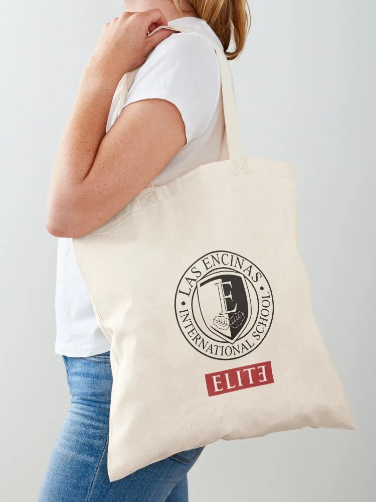 Elite-Las Encinas Tote Bag Customizable tote large Canvas