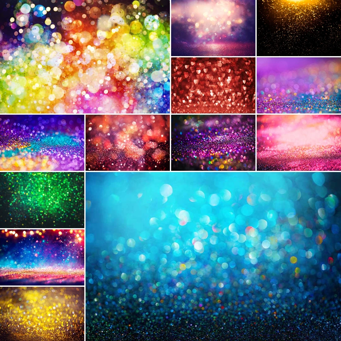 

MOON.QG Abstract Bokeh Photo Studio Wall Backdrop Bokeh Spots Newborn Tie Dye Photography Pregnant Women Baby Shower Maternity