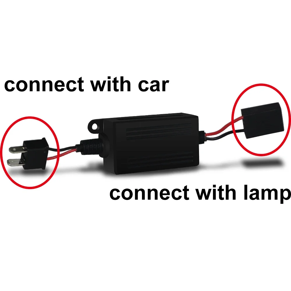 YHKOMS Car Headlight H4 H7  Canbus Decoder H1 H3 9005 H 9006 H8 H11 Error Free For LED Warning Canceller No Flickering 12V