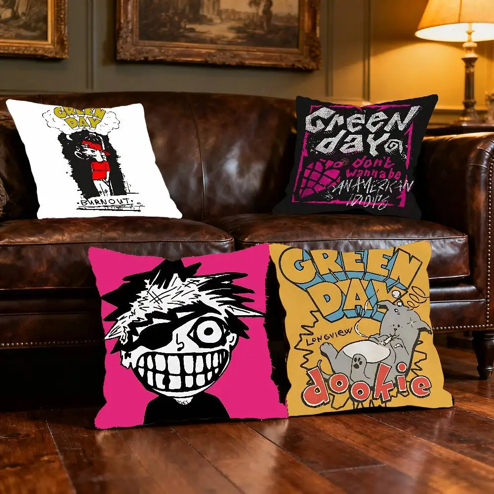 G-Green D-DAY Pillow Case Cushion Cover Polyester Pillowcase Decorative Sofa Cushion Pillowcase Home Decor