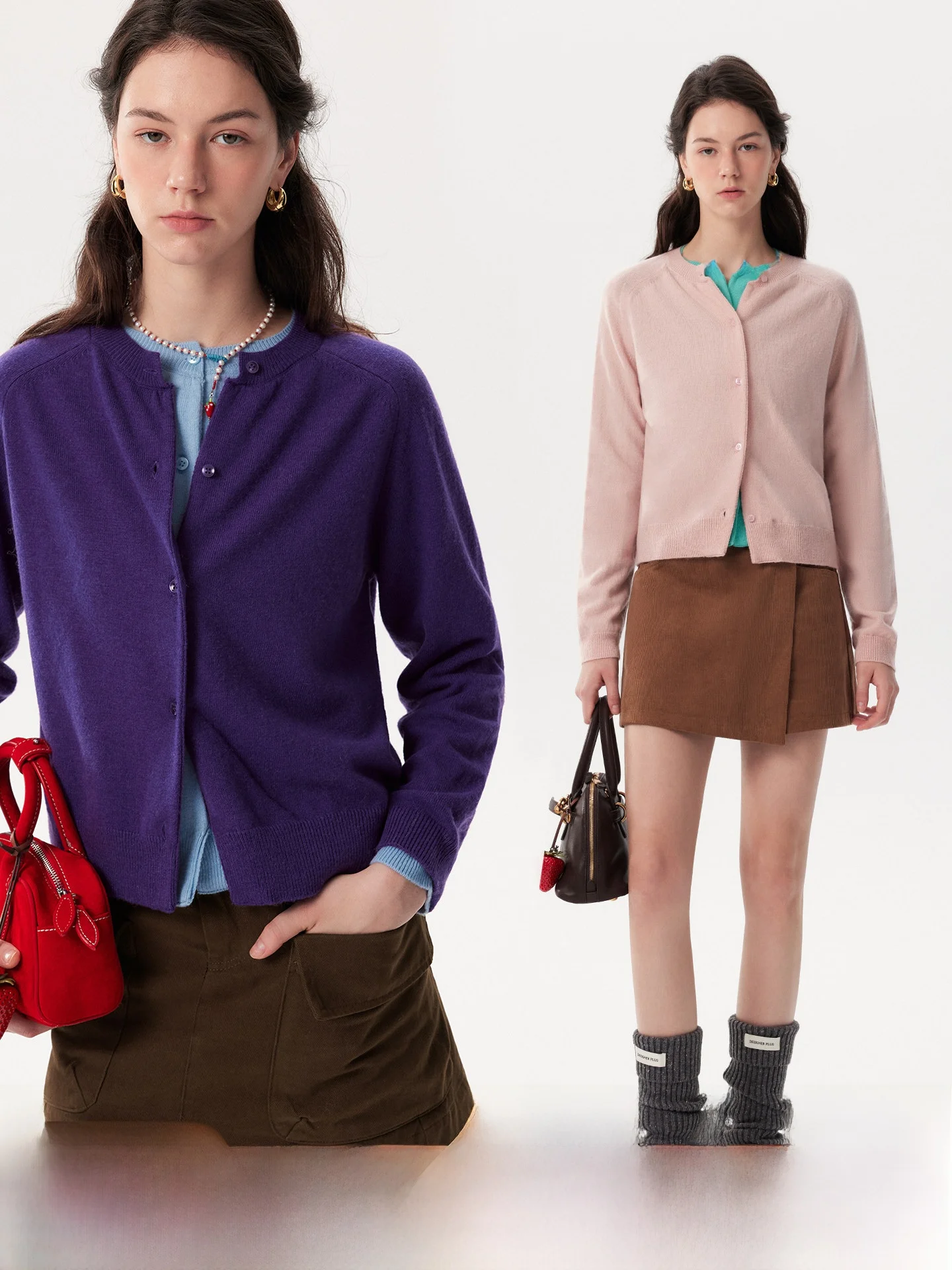 

plus Women's Knitted Wool Sweater round Ne Thin Autumn Sle Casual Comfortable Long Sve Warm Faion Top