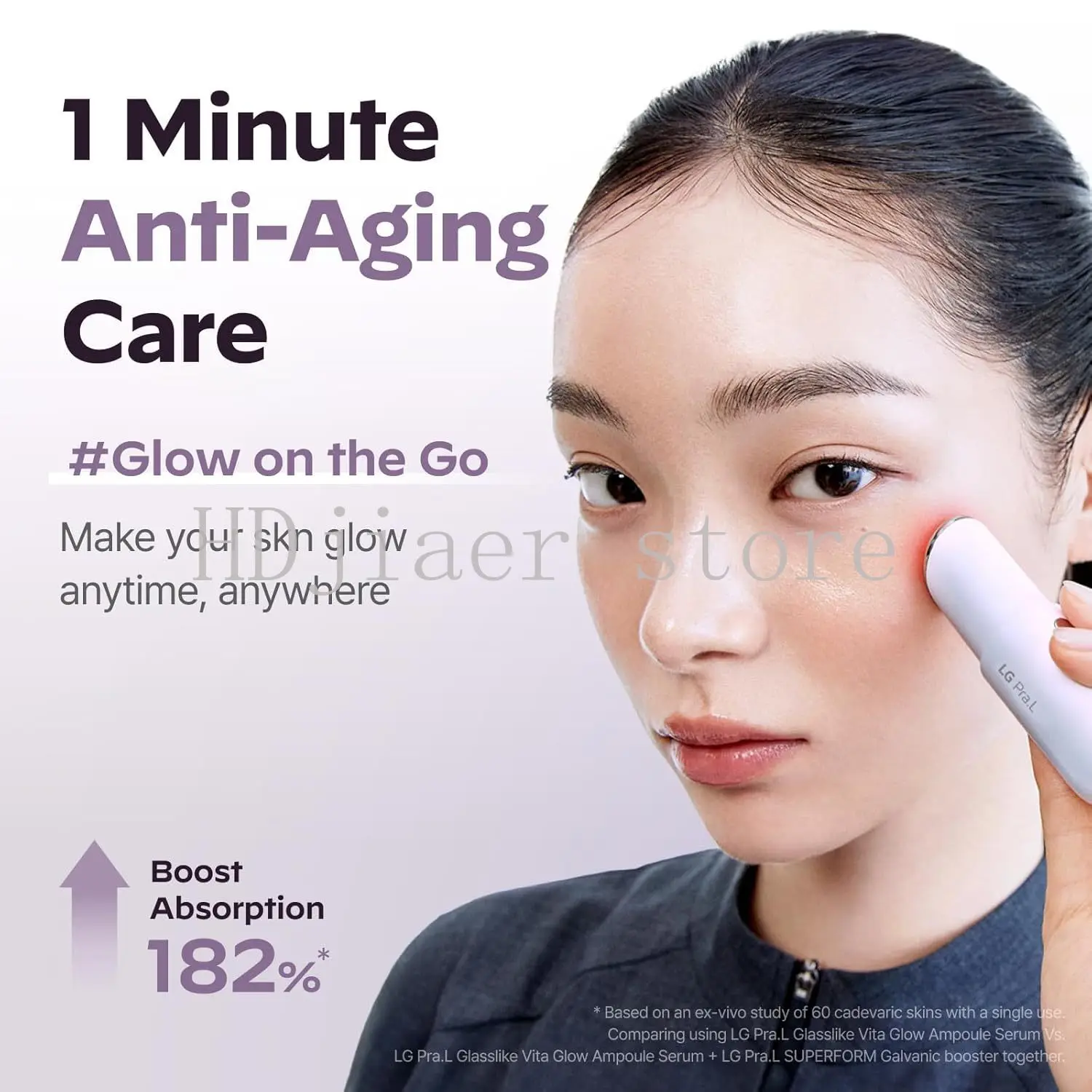 

New 3 in 1 Micro Current Red LED Portable Beauty Instrument