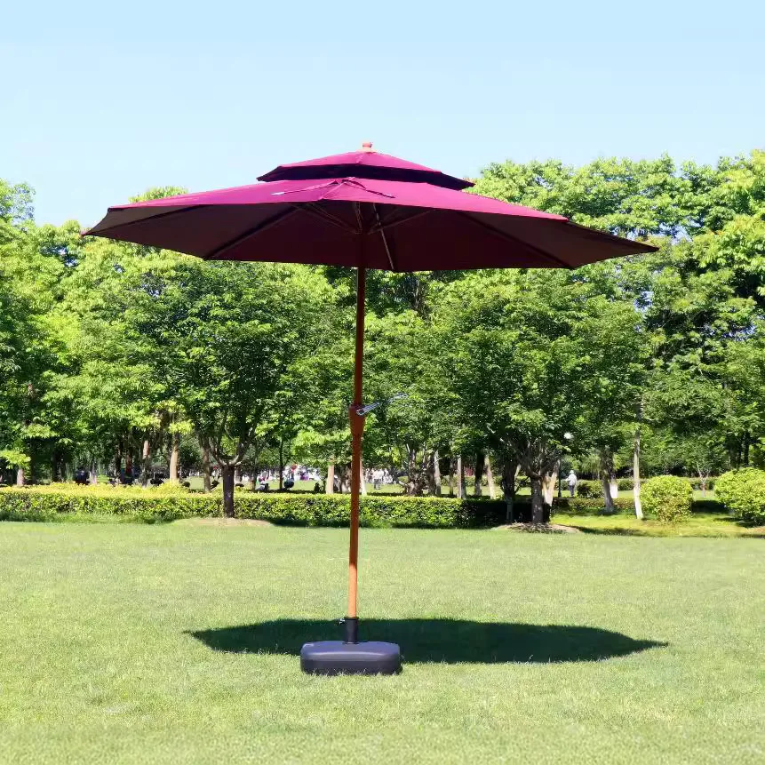 Outdoor Umbrella Iron(aluminum)umbrella Garden Umbrella  square Hanging Parasol Cantilever Commercial Beach Sun Patio Sunshade