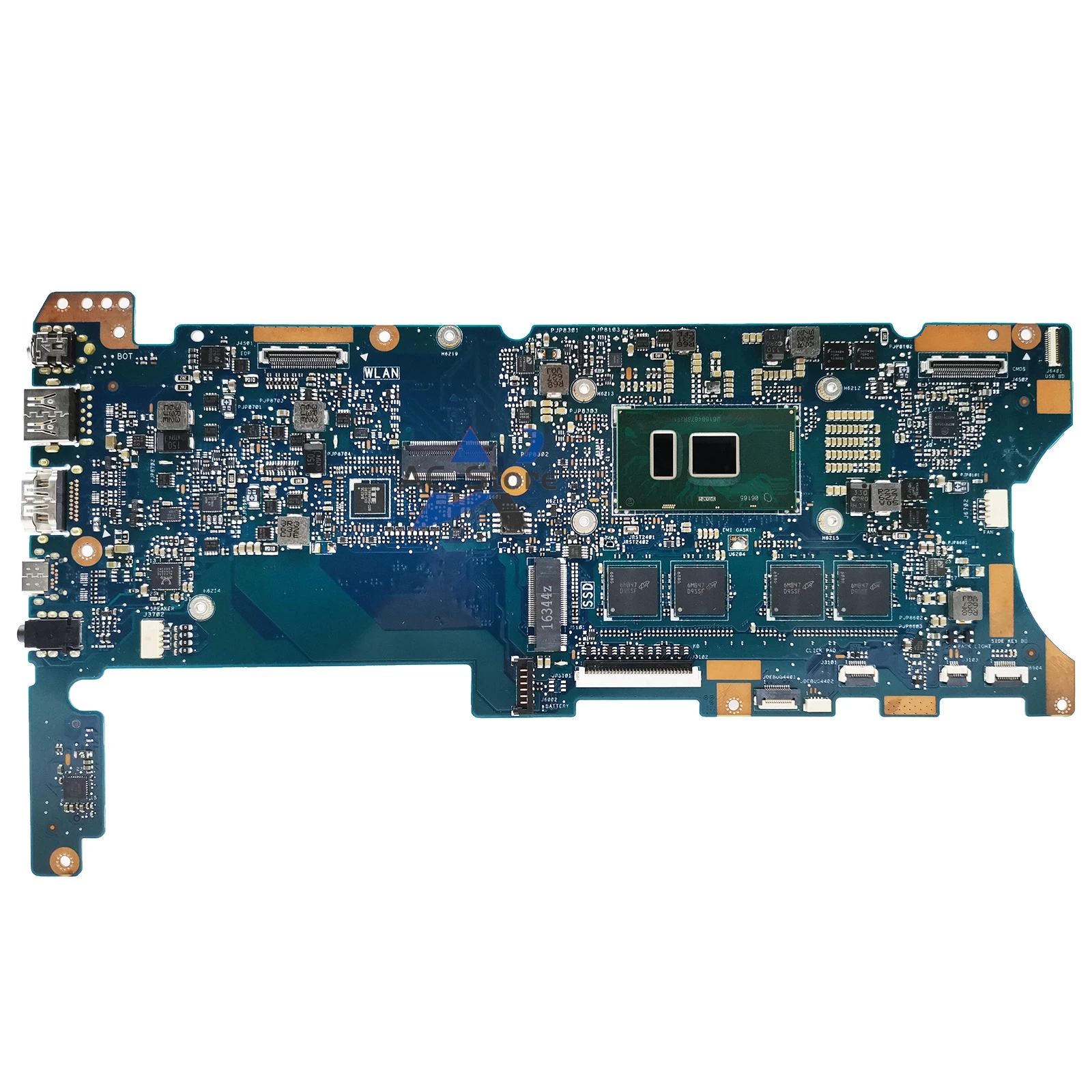 Placa base UX360UA para ordenador portátil, placa base para ASUS ZenBook Flip UX360UAK UX360U UX360 TP360UA, I3 I5 I7 6th/7th Gen 8GB/16GB-RAM