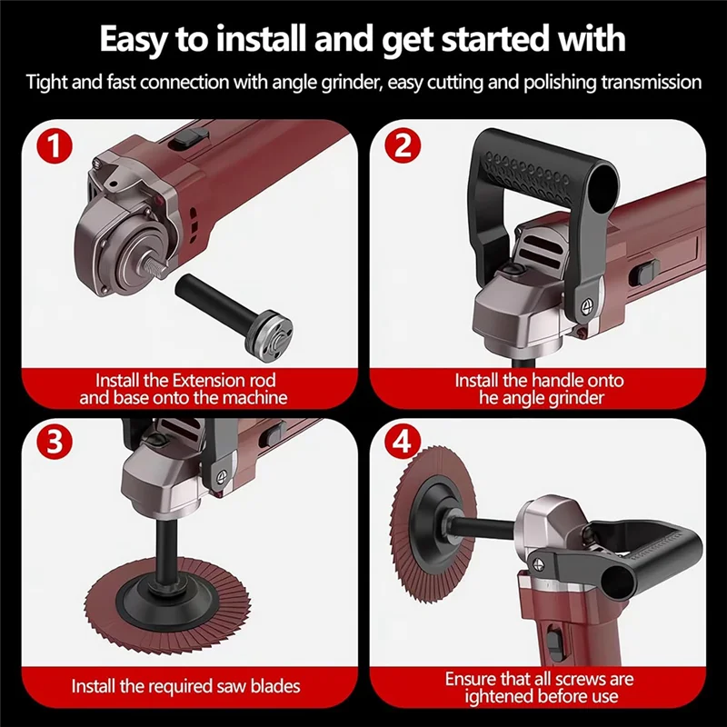Angle Grinder Extension Kit 5/8"-11 Thread Extension Shaft Angle Grinder Extension,Requisite