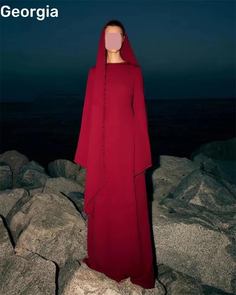 

Элегантные роскошные вечерние платья на заказ, красные платья-колонна с вырезом-лодочкой, длиной до пола, для выпускного вечера, с рюшами и молнией, для свадебной вечеринки