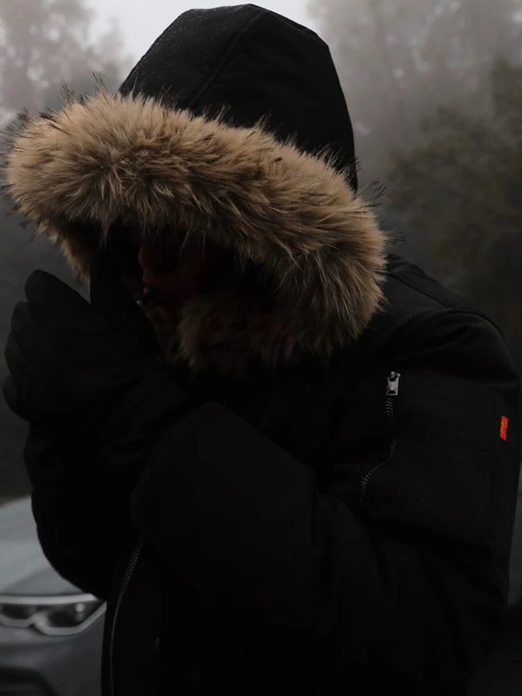 

Мужская хлопковая куртка Bla ort с отстегивающимся капюшоном, дизайн Mountain Eagle, повседневная, ветрозащитная, молодежная, модная, осенне-зимняя