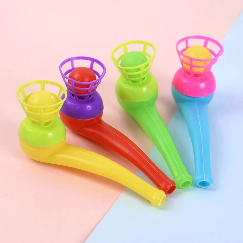Magic Blowing Pipe Floating Ball Kids Favors Games Balance Training Toys Wedding Birthday Party Piñatas Gifts Bag Filler