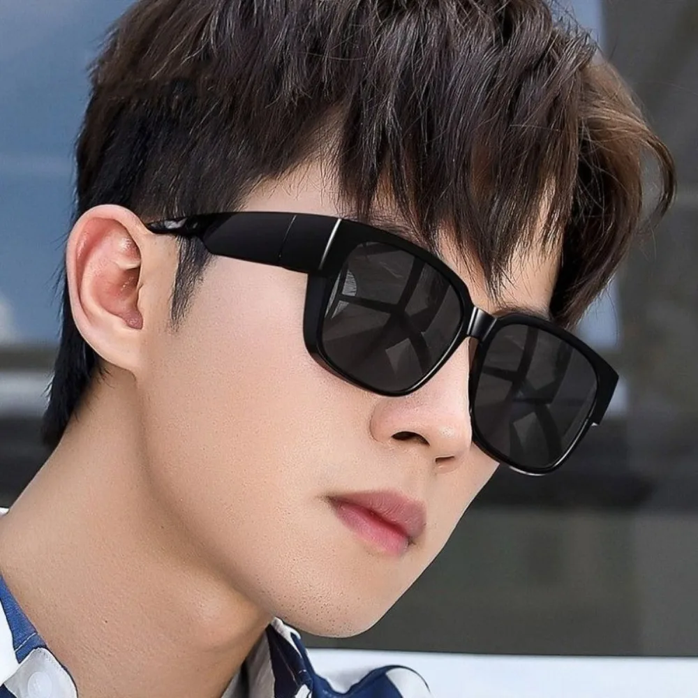 Trendy That Can Be Worn Over Other Glasses Sun Glasses for Driving Riding Wrap Around Fit Over Glasses Sunglasses Polarized Squa
