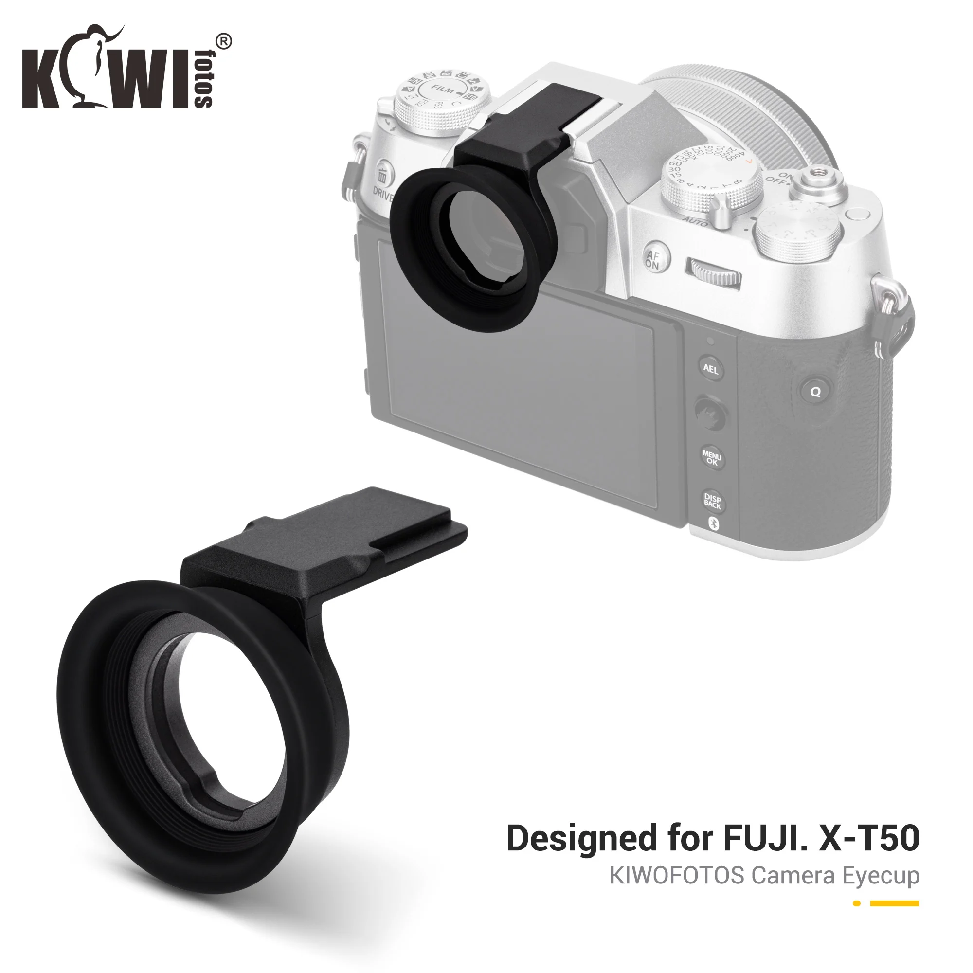 Soft Silicon X-T50 Eyecup Eyepiece Extended Eye Cup Viewfinder for Fujifilm XT50 X-T50 Camera Eyecup Eyeshade Protector