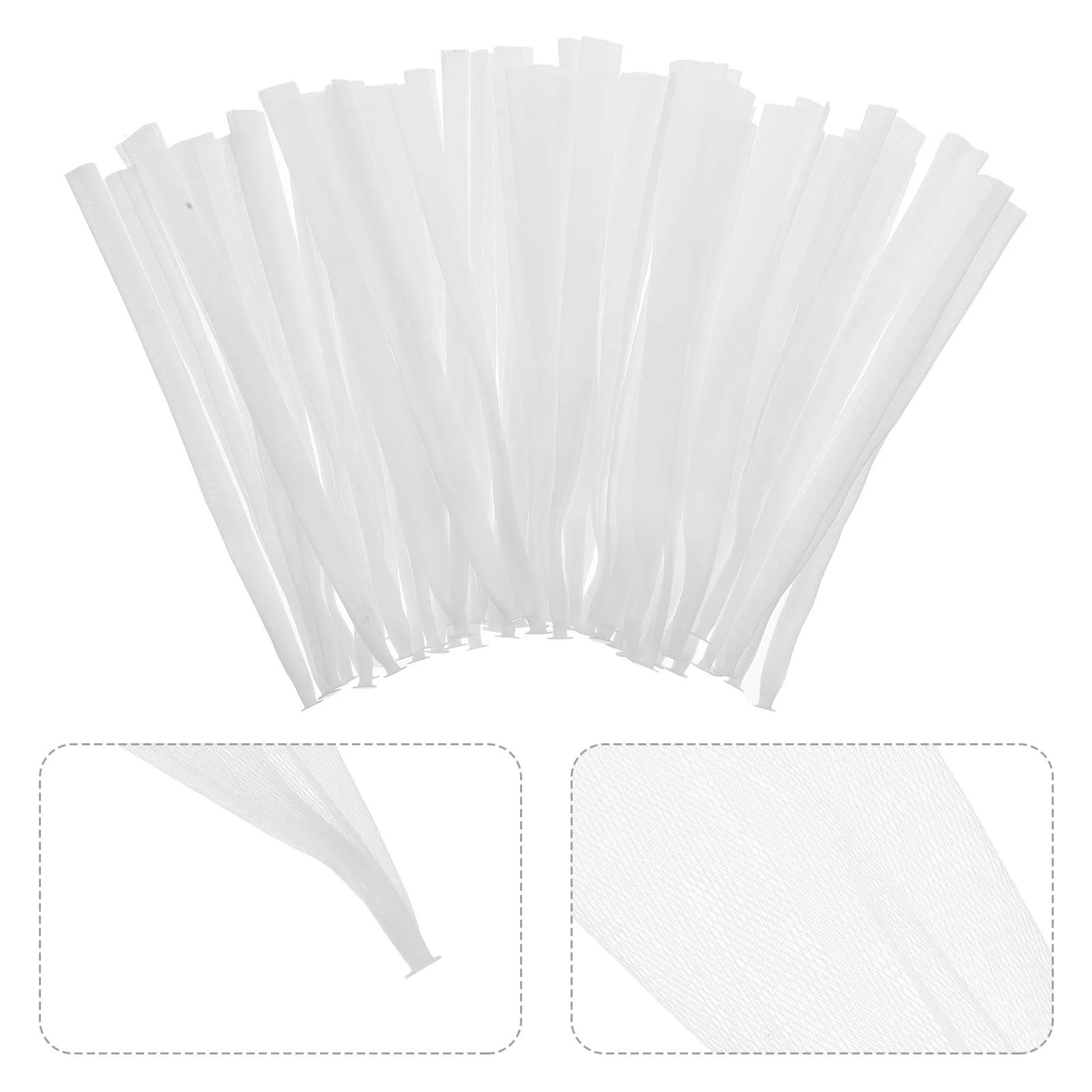 

100Pcs Versatile Garlic Ginger Mesh Bags for Kitchen and Supermarket Bulk Buying Multi-Use Produce Bags Mesh Storage Sack