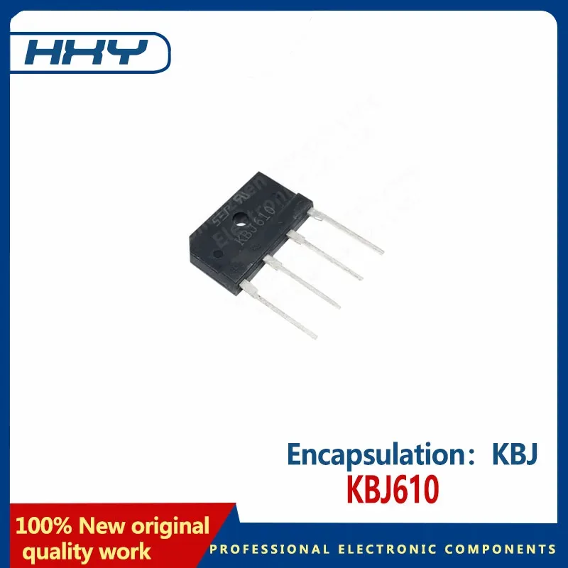 10Pcs KBJ610 Rectif…