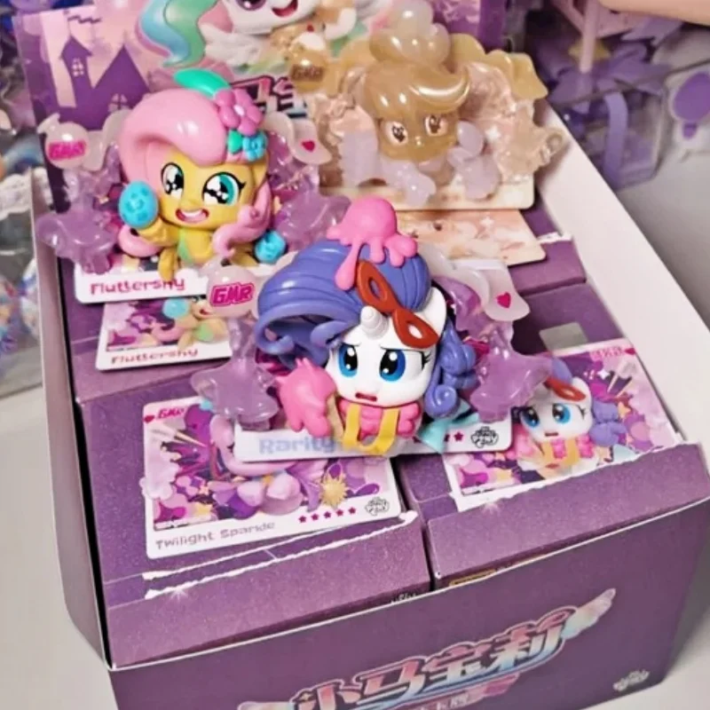 Новинка! Оригинальные фигурки Kayou My Little Pony 3D из серии Gala в закрытых коробках. Декор для рабочего стола, милые игрушки, подарок-сюрприз. В наличии.