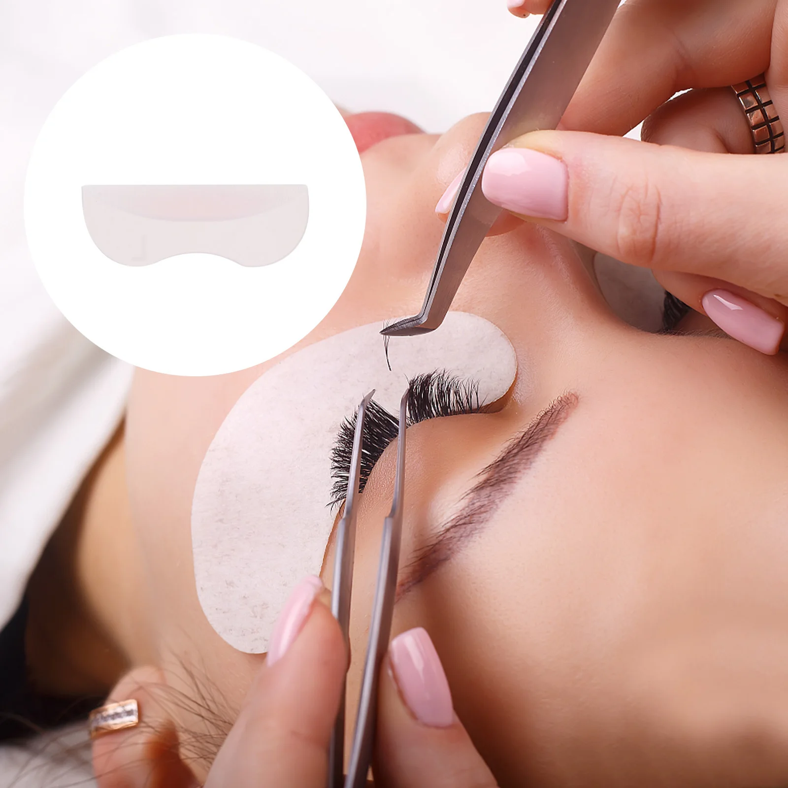 

20Pcs Silicone Eyelash Curling Gasket Set Soft Comfortable Perming Shield for All Eye Shapes Beauty Care Essential