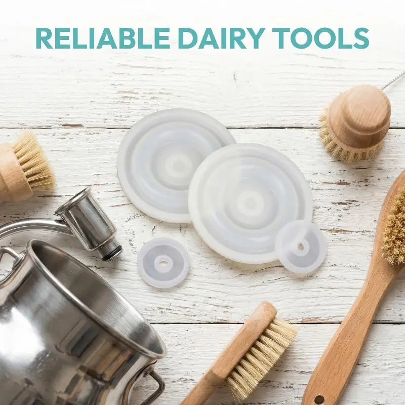 ✰✪Silicone Membrana Pulsator Repair Kit for Milking Machine Farm Accessory Provides Consistent Suction Process