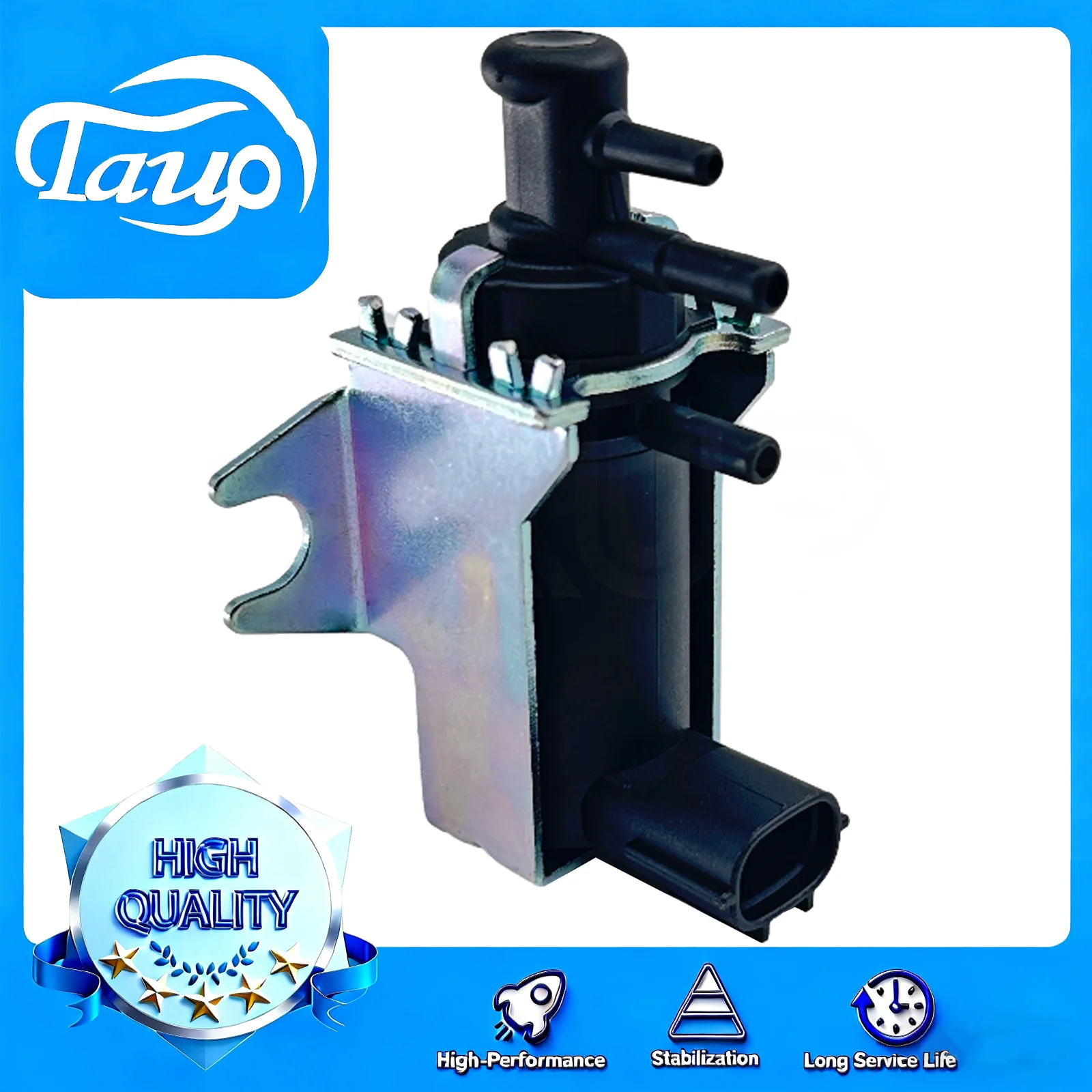 2-Pin Turbo Boost Vacuum Solenoid Valve 25819‑27040 Compatible With Toyota RAV4 Avensis Corolla 2.0L 139700-0770