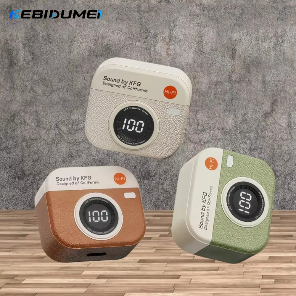 KEBIDUMEI In-Ear Bluetooth 5.4 Earphones Noise Reduction Earbuds TWS Wireless Headphones LED Display HiFi Stereo Music Headsets