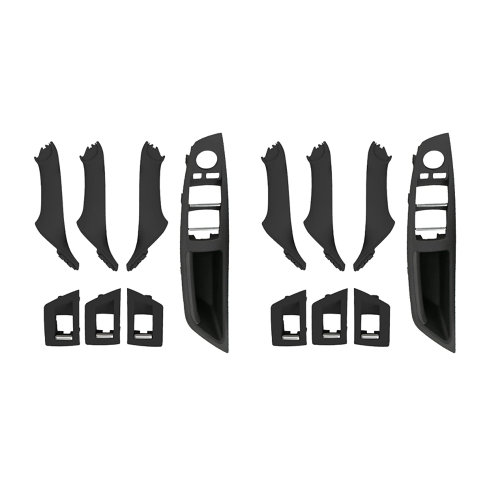 

Unusual 14Pcs Car Inner Door Handle Window Lift Switch Armrest Panel For-BMW 5 Series F10 F11 F18 2010-2017 RHD 51417225875